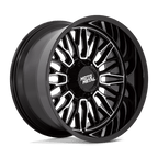 Moto Metal Mo809 Stinger 22X12 -44 Gloss Black Machined