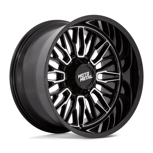 Moto Metal Mo809 Stinger 22X12 -44 Gloss Black Machined