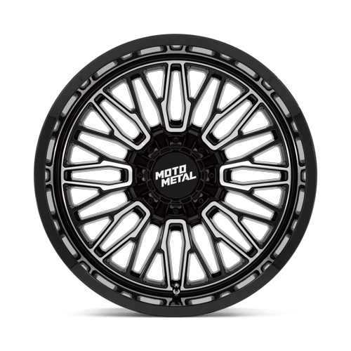 Moto Metal Mo809 Stinger 22X12 -44 Gloss Black Machined