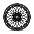 Moto Metal Mo809 Stinger 22X12 -44 Gloss Black Machined