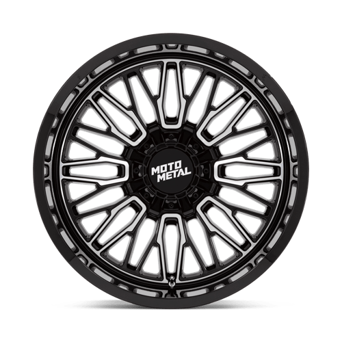 Moto Metal Mo809 Stinger 22X12 -44 Gloss Black Machined