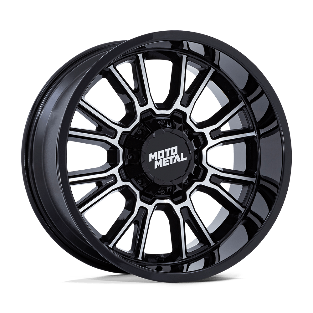 Moto Metal Mo810 Legacy 17X9 +1 Gloss Black Machined