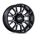 Moto Metal Mo810 Legacy 17X9 +20 Gloss Black Machined