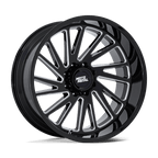 Moto Metal Mo811 Combat 22X10 -18 Gloss Black Milled