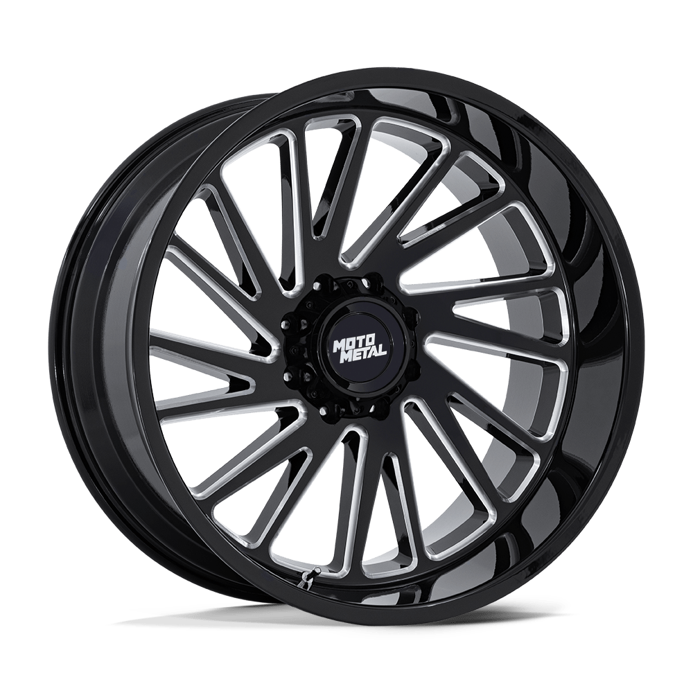Moto Metal Mo811 Combat 22X10 -18 Gloss Black Milled