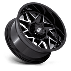 Moto Metal Mo812 Turbine 20X10 -18 Gloss Black W/ Machined Face