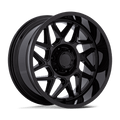 Moto Metal Mo812 Turbine 20X10 -18 Gloss Black