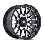 Moto Metal Mo814 Tekton 20X9 +20 Gloss Black W/ Machined Face