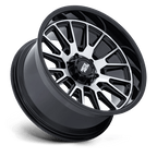 Moto Metal Mo814 Tekton 20X9 +1 Gloss Black W/ Machined Face