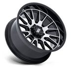 Moto Metal Mo814 Tekton 20X9 +1 Gloss Black W/ Machined Face