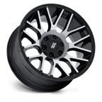 Moto Metal Mo816 Overlook 20X10 -18 Gloss Black W/ Machined Face