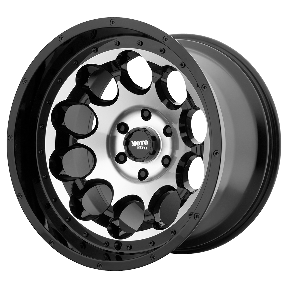 Moto Metal Mo990 Rotary 20X9 +0 Gloss Black Machined