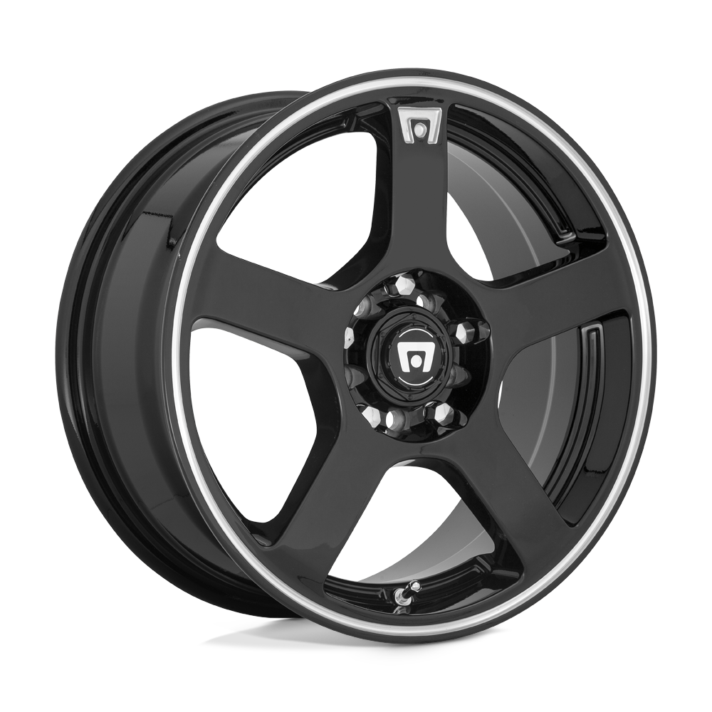 Motegi Mr116 Fs5 17X7 +40 Gloss Black W/ Machined Flange