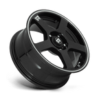 Motegi Mr116 Fs5 16X7 +40 Gloss Black W/ Machined Flange