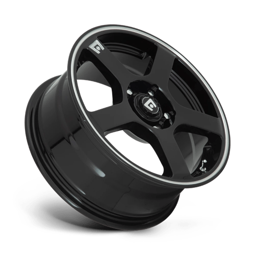 Motegi Mr116 Fs5 17X7 +40 Gloss Black W/ Machined Flange