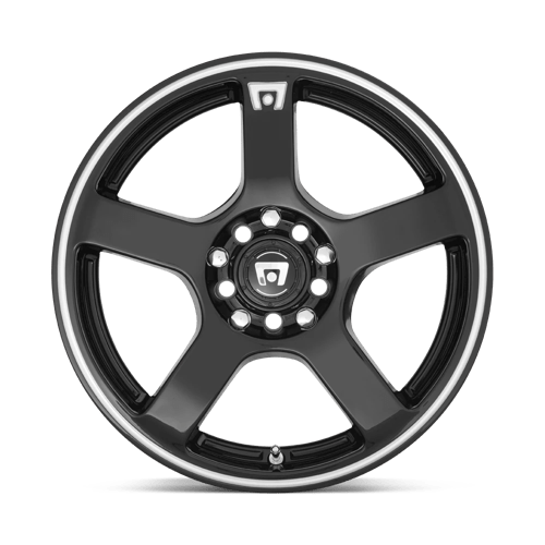 Motegi Mr116 Fs5 15X6.5 +40 Gloss Black W/ Machined Flange