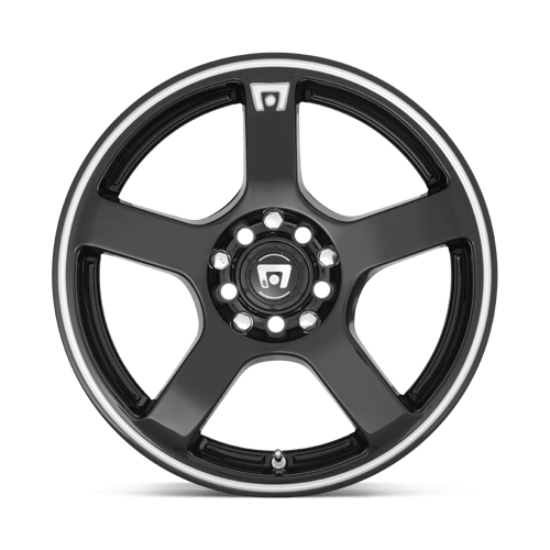 Motegi Mr116 Fs5 17X7 +40 Gloss Black W/ Machined Flange