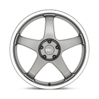 Motegi Mr151 Cs5 18X8.5 +45 Gunmetal W/ Machined Lip
