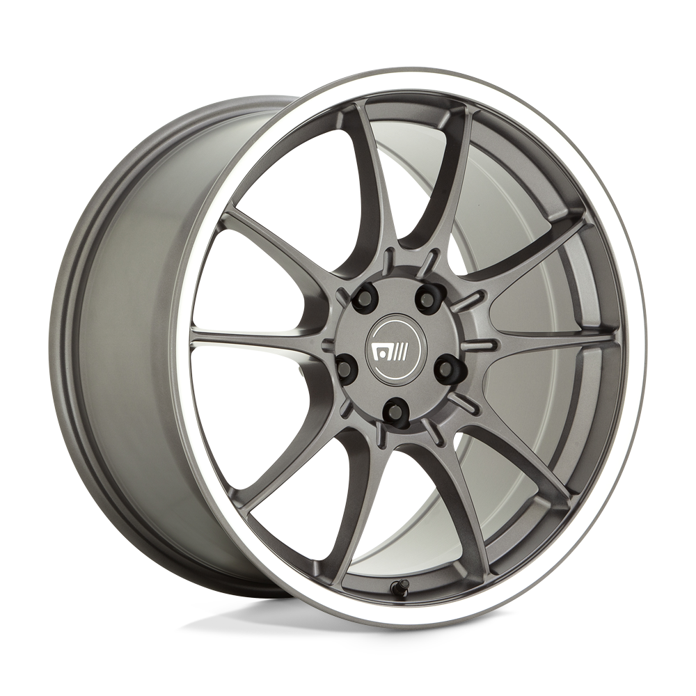 Motegi Mr152 Ss5 18X8.5 +30 Gunmetal W/ Machined Lip