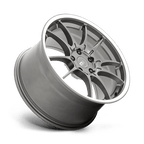 Motegi Mr152 Ss5 18X9.5 +40 Gunmetal W/ Machined Lip