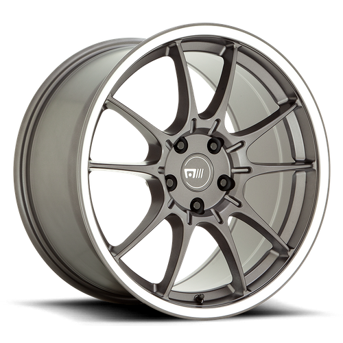 Motegi Mr152 Ss5 17X8 +45 Gunmetal W/ Machined Lip