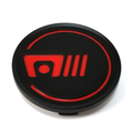 Motegi Cap Abs Snap-In 65.3Mm -S-Blk Red