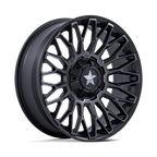 Msa Offroad Wheels M50 Clubber Utv 24X7 +0 Matte Black Ddt