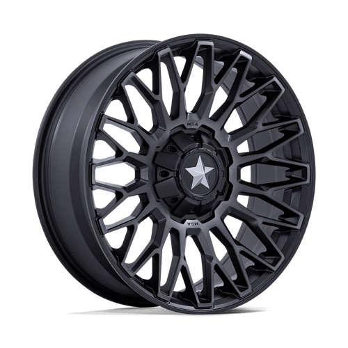 Msa Offroad Wheels M50 Clubber Utv 15X7 +10 Matte Black Ddt