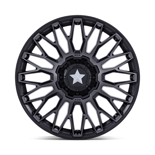 Msa Offroad Wheels M50 Clubber Utv 20X7 +0 Matte Black Ddt