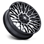 Msa Offroad Wheels M50 Clubber Utv 20X7 +0 Gloss Black Machined