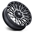 Msa Offroad Wheels M50 Clubber Utv 15X7 +10 Gloss Black Machined