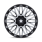 Msa Offroad Wheels M50 Clubber Utv 15X7 +10 Gloss Black Machined