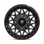 Msa Offroad Wheels Ma53 Bolo Utv Beadlock 15X7 +10 Gloss Black Milled