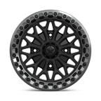 Msa Offroad Wheels Ma53 Bolo Utv Beadlock 15X7 +10 Matte Black W/ Gl-Gunmetal Rg