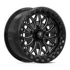 Msa Offroad Wheels Ma53 Bolo Utv Beadlock 15X7 +10 Gloss Black Milled