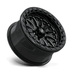 Msa Offroad Wheels Ma53 Bolo Utv Beadlock 15X7 +10 Gloss Black Milled