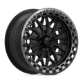 Msa Offroad Wheels Ma53 Bolo Utv Beadlock 18X7 +10 Matte Black W/ Gl-Gunmetal Rg