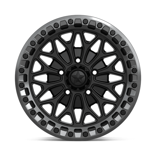 Msa Offroad Wheels Ma53 Bolo Utv Beadlock 15X7 +38 Matte Black W/ Gl-Gunmetal Rg