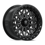 Msa Offroad Wheels Ma53 Bolo Utv Beadlock 15X7 +10 Gloss Black Milled