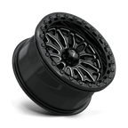 Msa Offroad Wheels Ma53 Bolo Utv Beadlock 15X7 +10 Gloss Black Milled