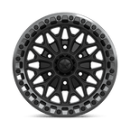Msa Offroad Wheels Ma53 Bolo Utv Beadlock 15X7 +10 Matte Black W/ Gl-Gunmetal Rg