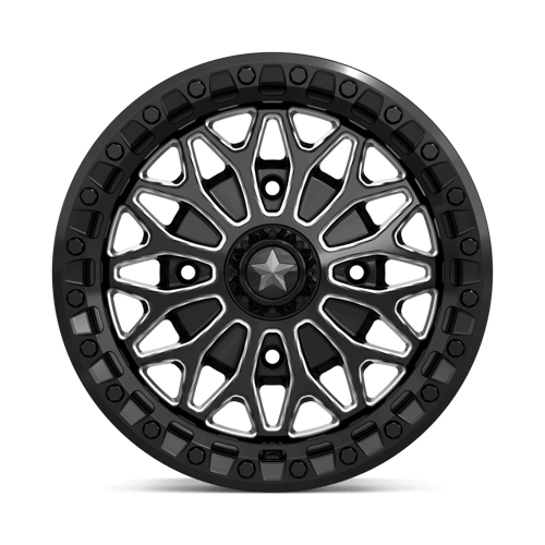 Msa Offroad Wheels Ma53 Bolo Utv Beadlock 15X7 +38 Gloss Black Milled