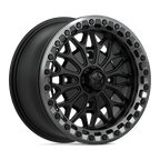 Msa Offroad Wheels Ma53 Bolo Utv Beadlock 15X7 +38 Matte Black W/ Gl-Gunmetal Rg