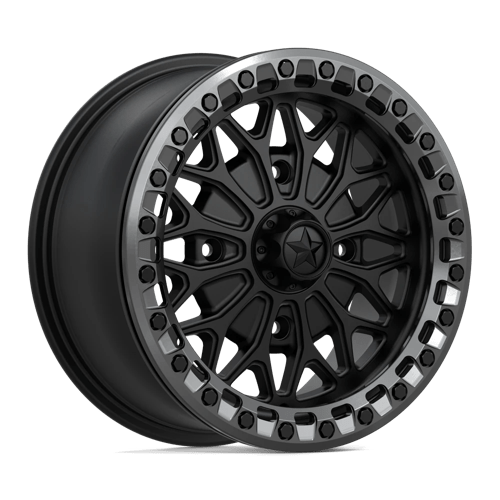 Msa Offroad Wheels Ma53 Bolo Utv Beadlock 15X7 +38 Matte Black W/ Gl-Gunmetal Rg