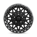 Msa Offroad Wheels Ma53 Bolo Utv Beadlock 15X7 +38 Matte Black W/ Gl-Gunmetal Rg