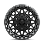 Msa Offroad Wheels Ma53 Bolo Utv Beadlock 15X7 +38 Matte Black W/ Gl-Gunmetal Rg