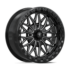 Msa Offroad Wheels Ma53 Bolo Utv Beadlock 18X7 +10 Gloss Black Milled