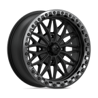 Msa Offroad Wheels Ma53 Bolo Utv Beadlock 18X7 +10 Matte Black W/ Gl-Gunmetal Rg