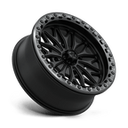Msa Offroad Wheels Ma53 Bolo Utv Beadlock 18X7 +10 Matte Black W/ Gl-Gunmetal Rg