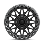 Msa Offroad Wheels Ma53 Bolo Utv Beadlock 18X7 +10 Matte Black W/ Gl-Gunmetal Rg